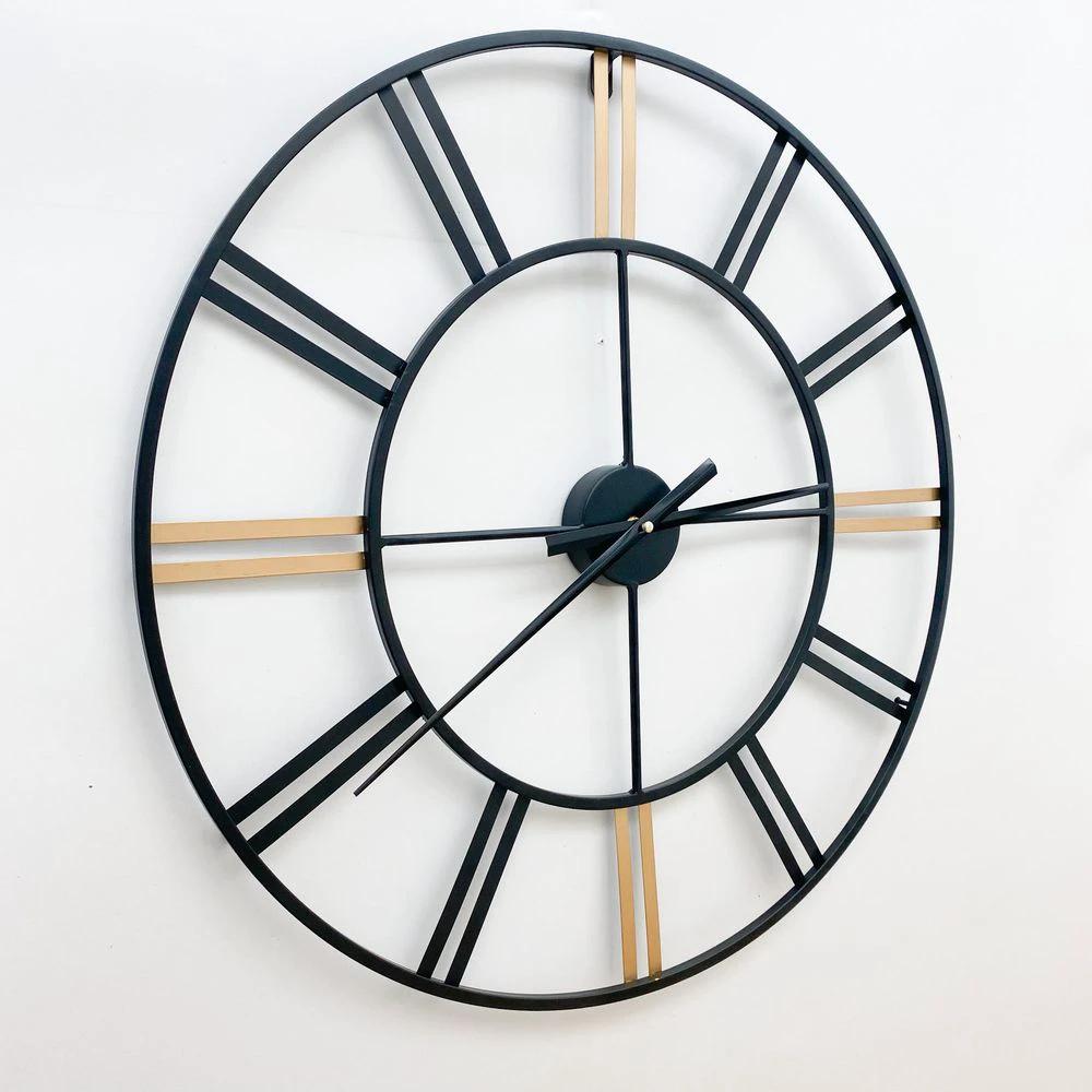 MSL Black 60cm Wall Clock - Uncategorized Clock