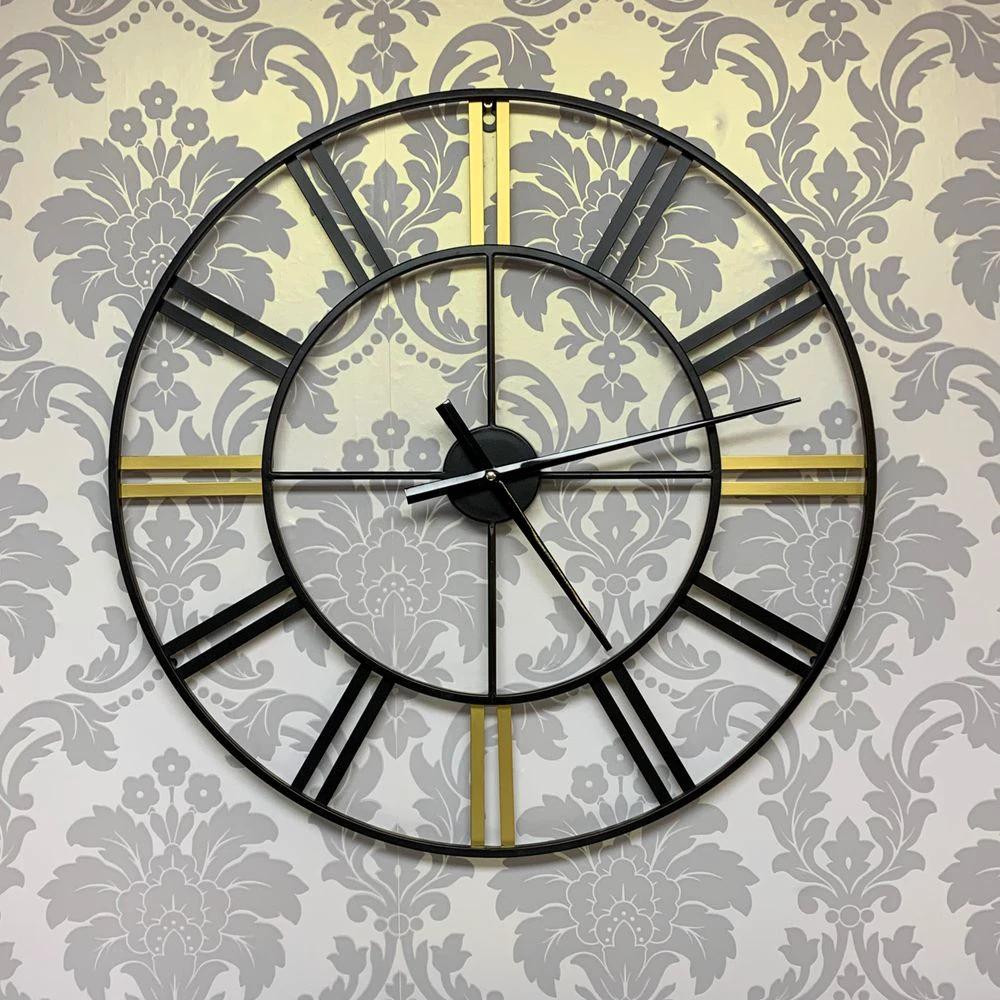 MSL Black 60cm Wall Clock - Uncategorized Clock