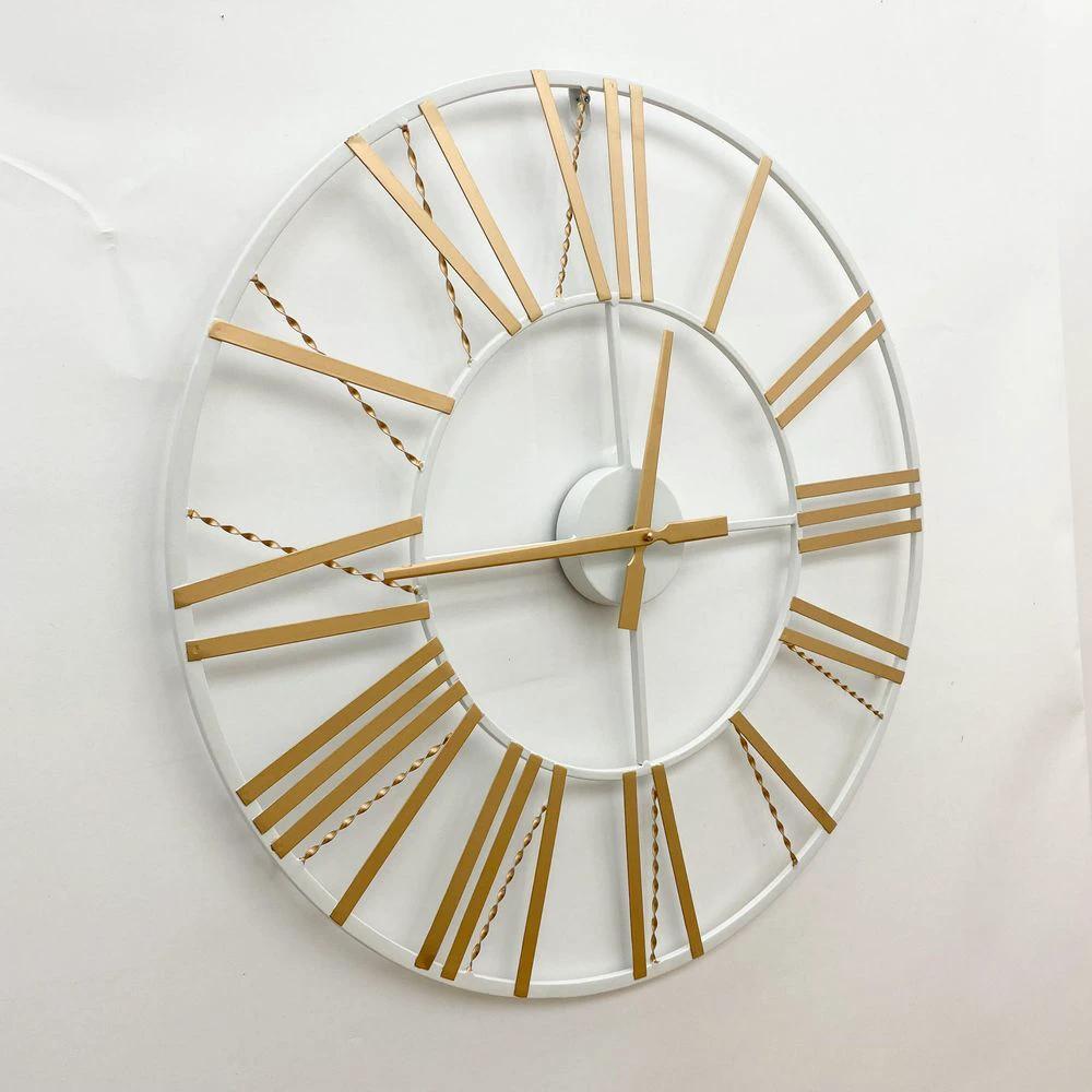 MSL Gold Accents 60cm Wall Clock - Uncategorized Clock