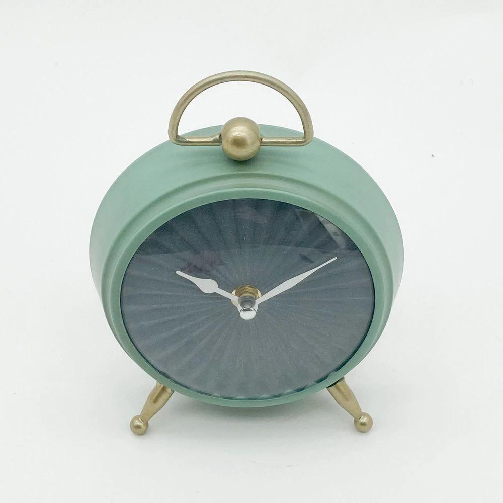 Home Symphony 19cm Table Clock with Elegant Design for Stylish Decor by MSL