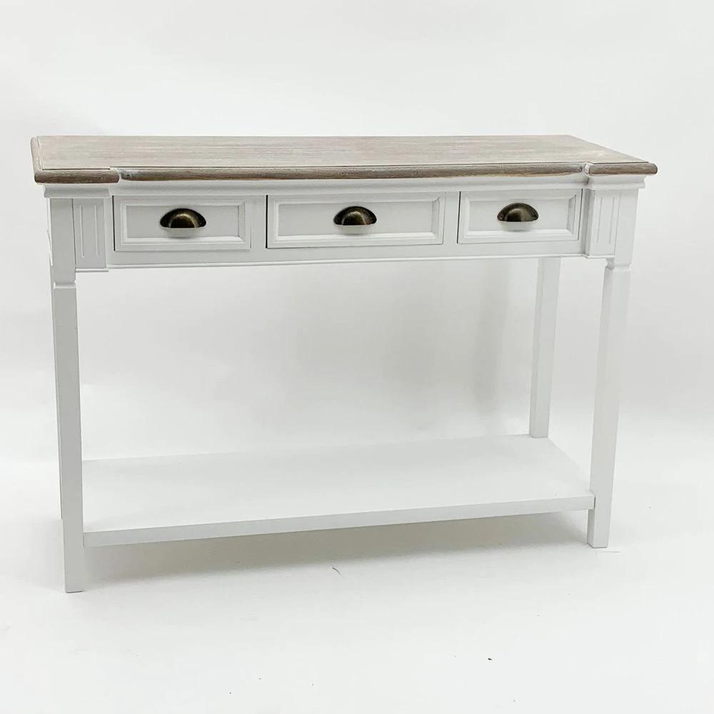 112cm Wooden Console Table With Drawers by MSL