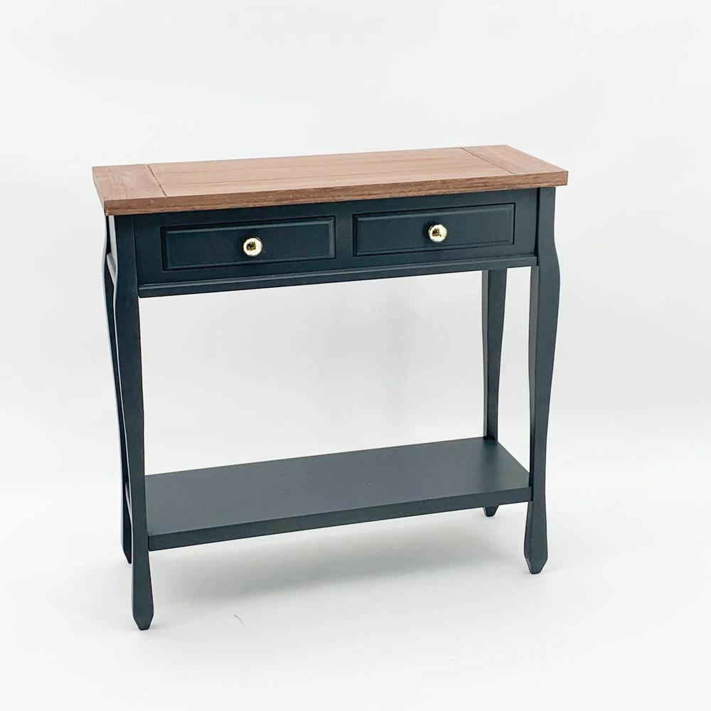 MSL 80cm Wooden 2 Drawer Console Tables - Uncategorized Console Table