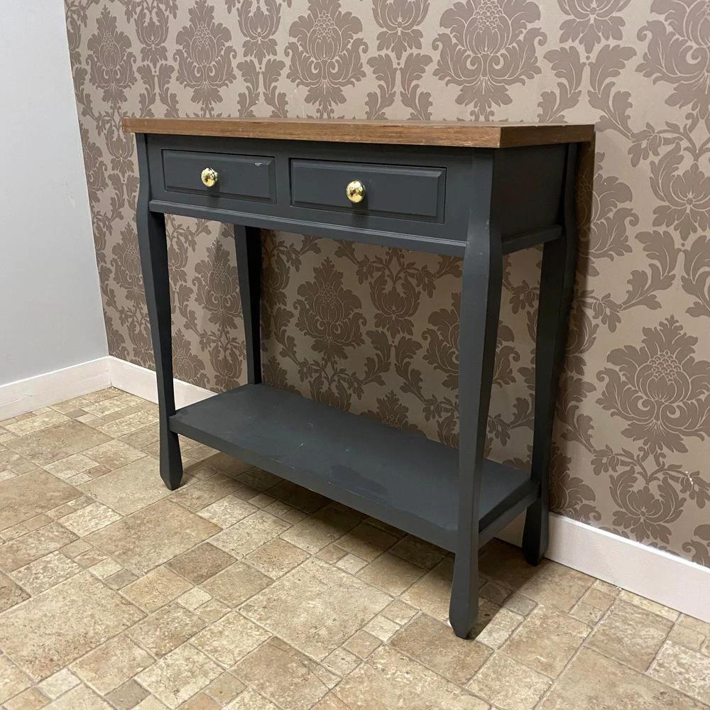 MSL 80cm Wooden 2 Drawer Console Tables - Uncategorized Console Table