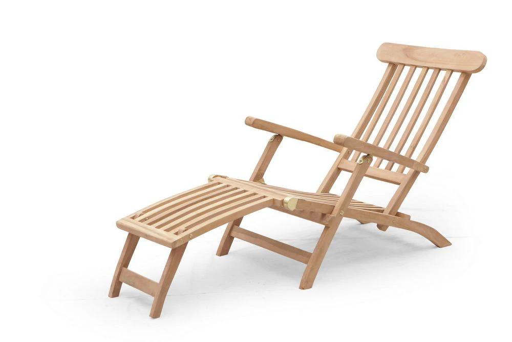 Home Symphony 100cm Steamer Chair with Ergonomic Design for Garden Relaxation by MSL