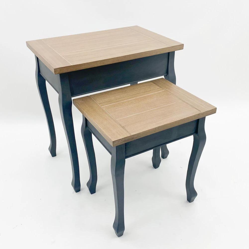 MSL 65/50CM WOODENSET 2 NEST OF TABLES - Uncategorized Nest of Tables