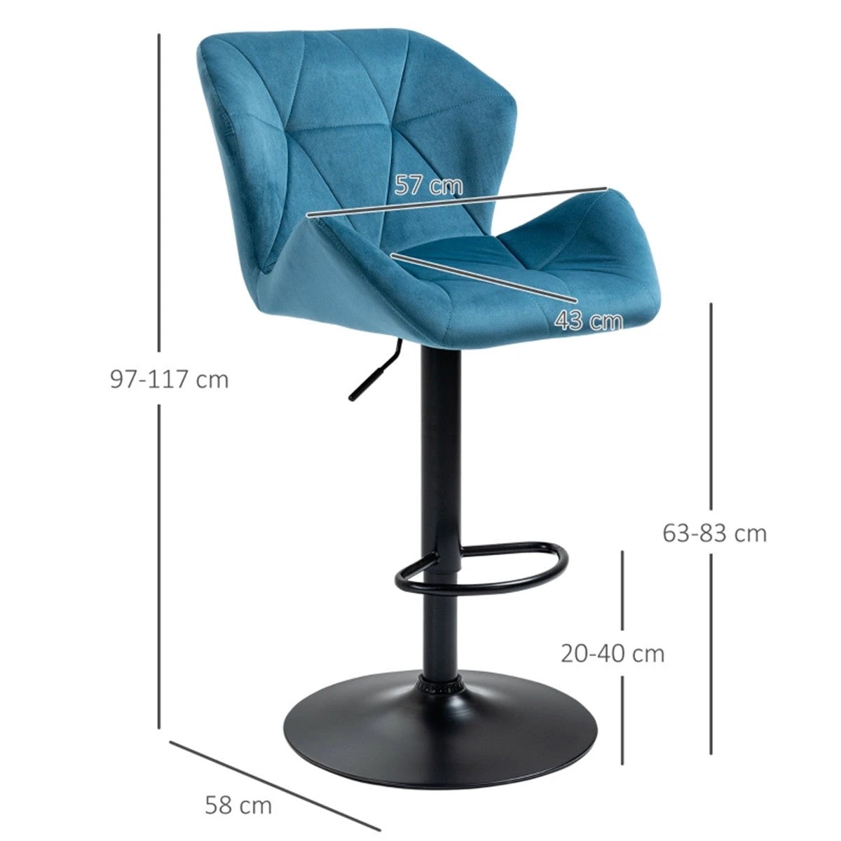 N/A Bar Stools/Dining Chair/Office Chair Blue - Bar Stool