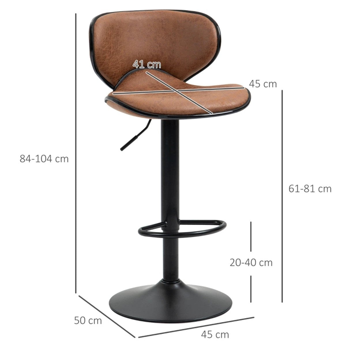 N/A Bar Stools/Dining Chair/Office Chair Brown - Bar Stool