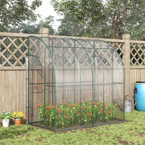 N/A Walk-In Lean to Wall Tunnel Greenhouse - Greenhouse
