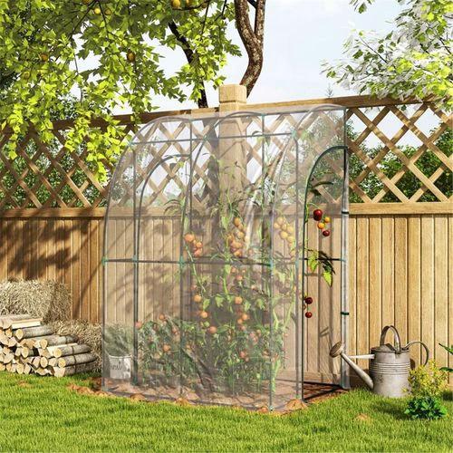 Walk-In Lean to Wall Tunnel Greenhouse by N/A