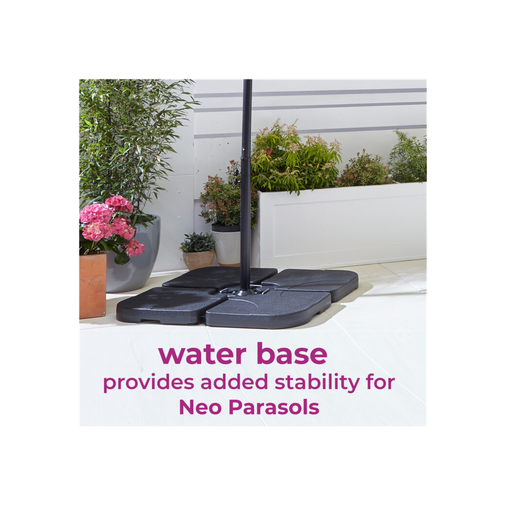 Neo Neo Water Filled Over Hanging Parasol Base - Uncategorized Parasol