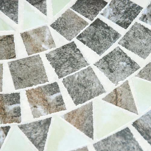 Outsunny Outsunny Mosaic Side Table Bistro Coffee Table for Garden Patio Balcony Grey - Uncategorized Bistro Sets