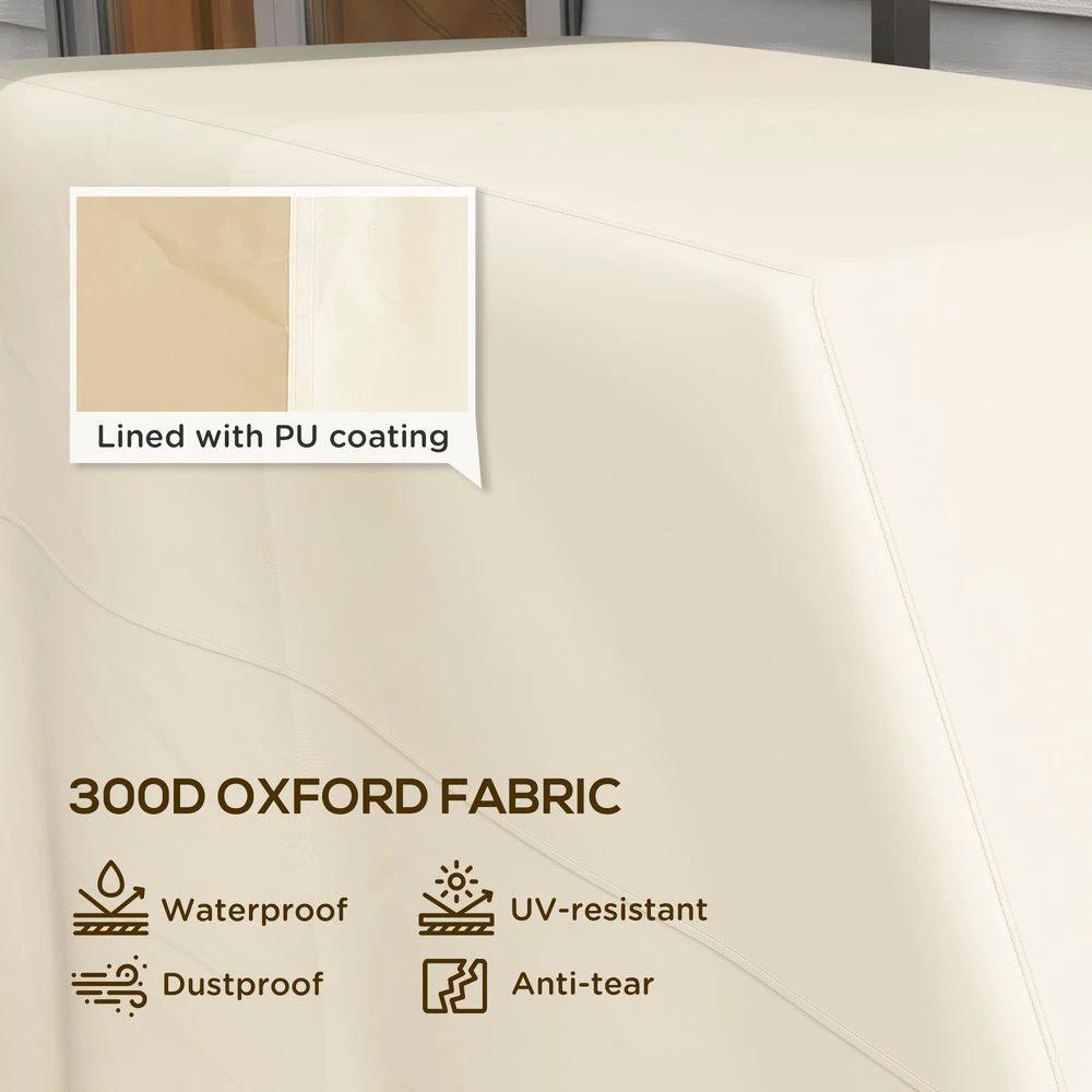 Outsunny Barbecue Covers, Waterproof UV Protection Rip-Proof, 188 x 71 x 125cm by Outsunny