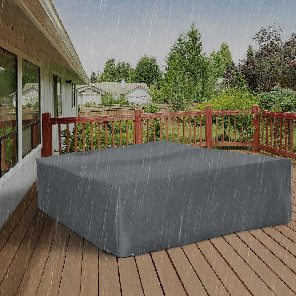 275x205cm Garden Furniture Cover Water UV Resistant Oxford Fabric by Outsunny