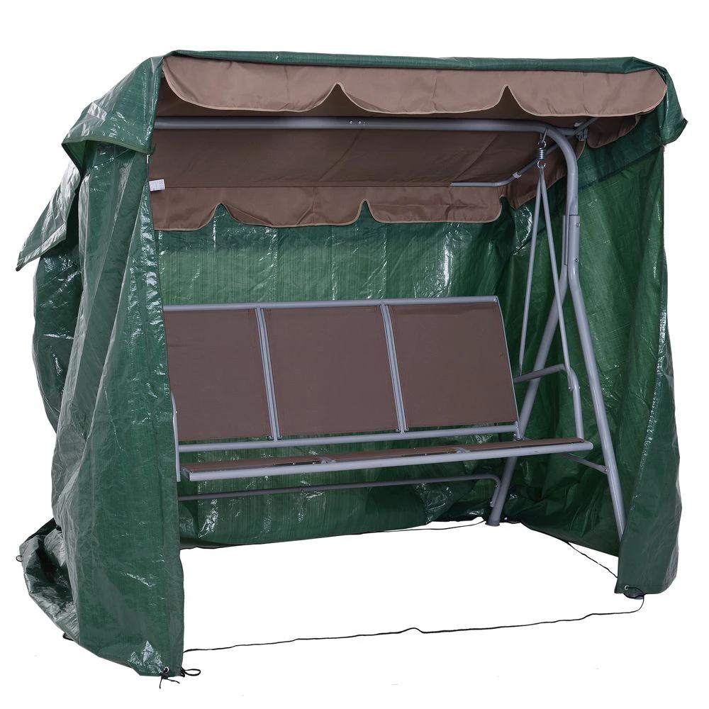 Large Patio Swing Chair Cover Outdoor Garden Furniture Protector Wind UV by Outsunny