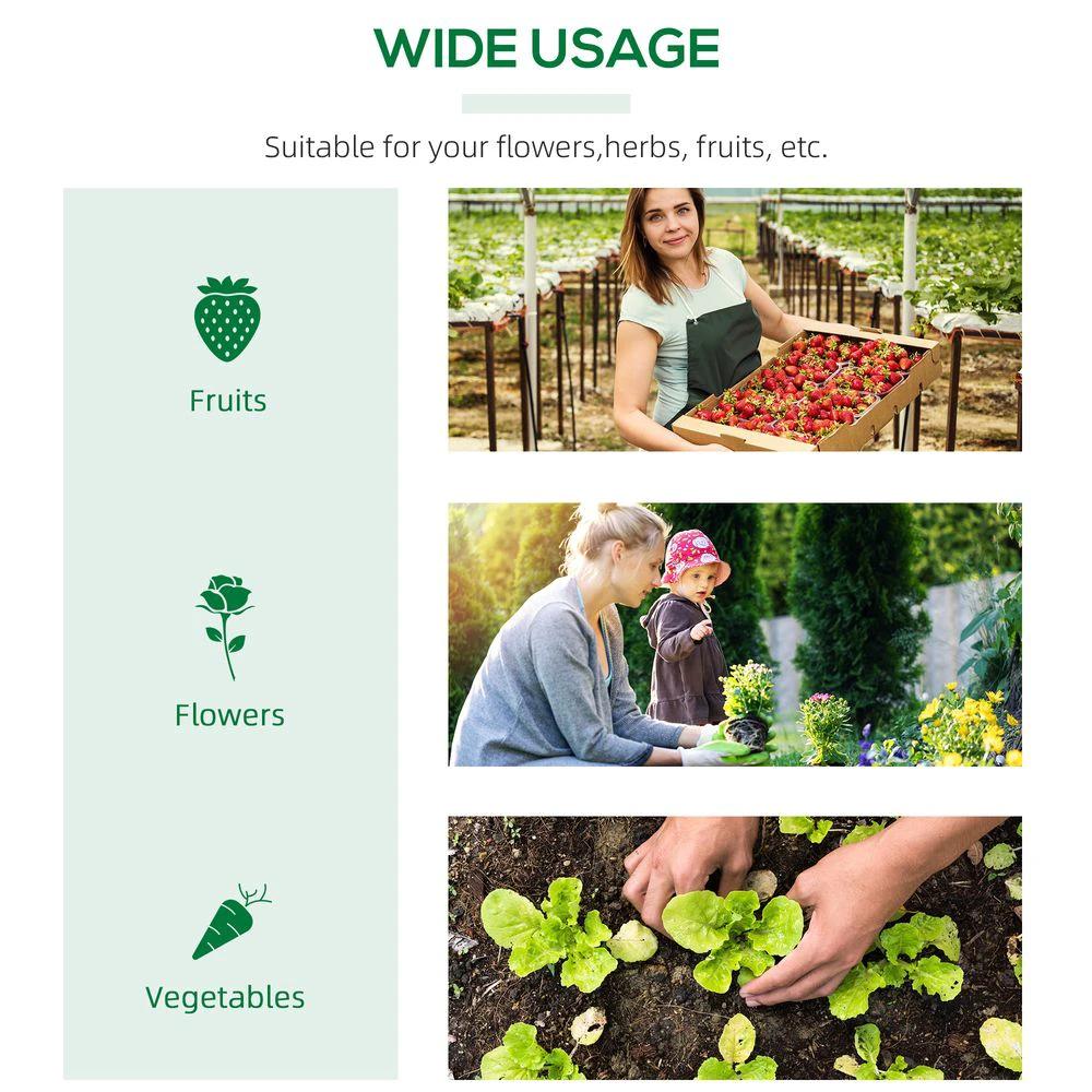 Outsunny Mini Greenhouse, with Durable PE Cover, 119x60x60cm - Uncategorized Cover