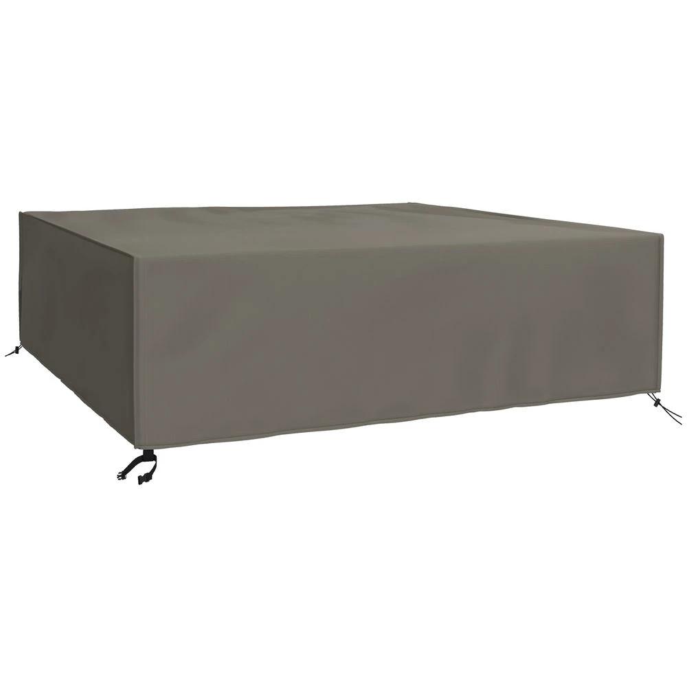 Outsunny Large Garden Set Square Cover Outdoor Furniture Waterproof Resist Fade by Outsunny