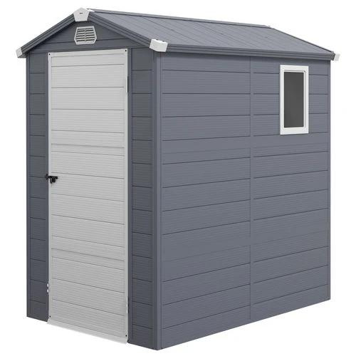 Outsunny Garden Shed Storage with Foundation Kit and Vents by Outsunny