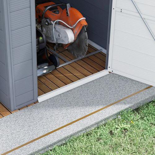 Outsunny Garden Shed Storage with Foundation Kit and Vents by Outsunny
