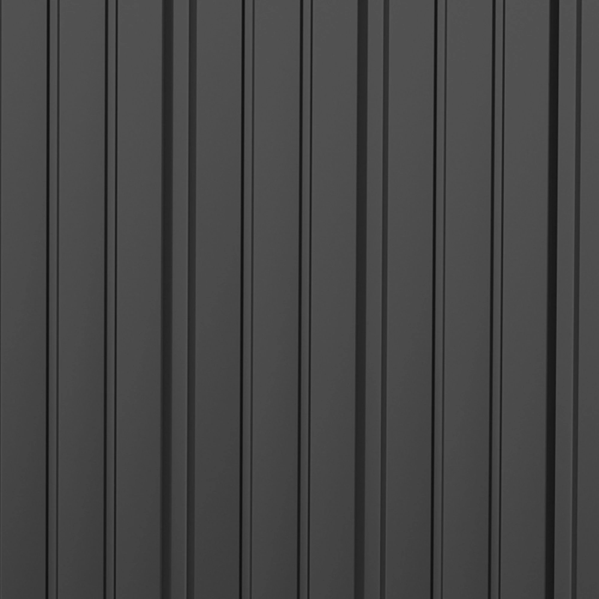 Outsunny Outdoor Storage Shed Steel Garden Shed w/ Lockable Door for Backyard Patio Lawn - Garden Shed
