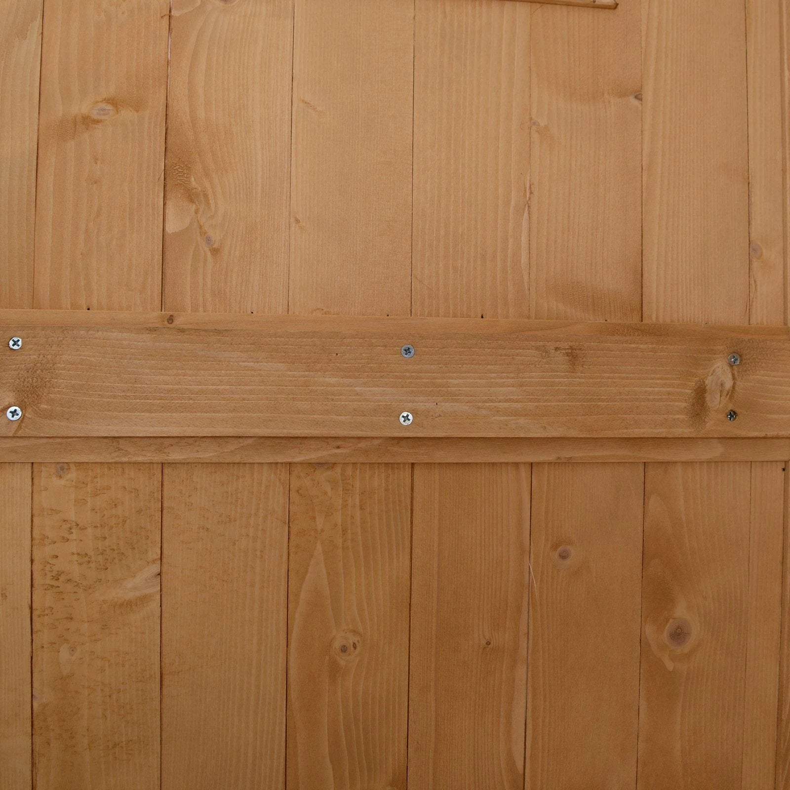 Garden Shed W/Double Door, Pine Wood, 127.5Lx50Wx164H cm by Outsunny