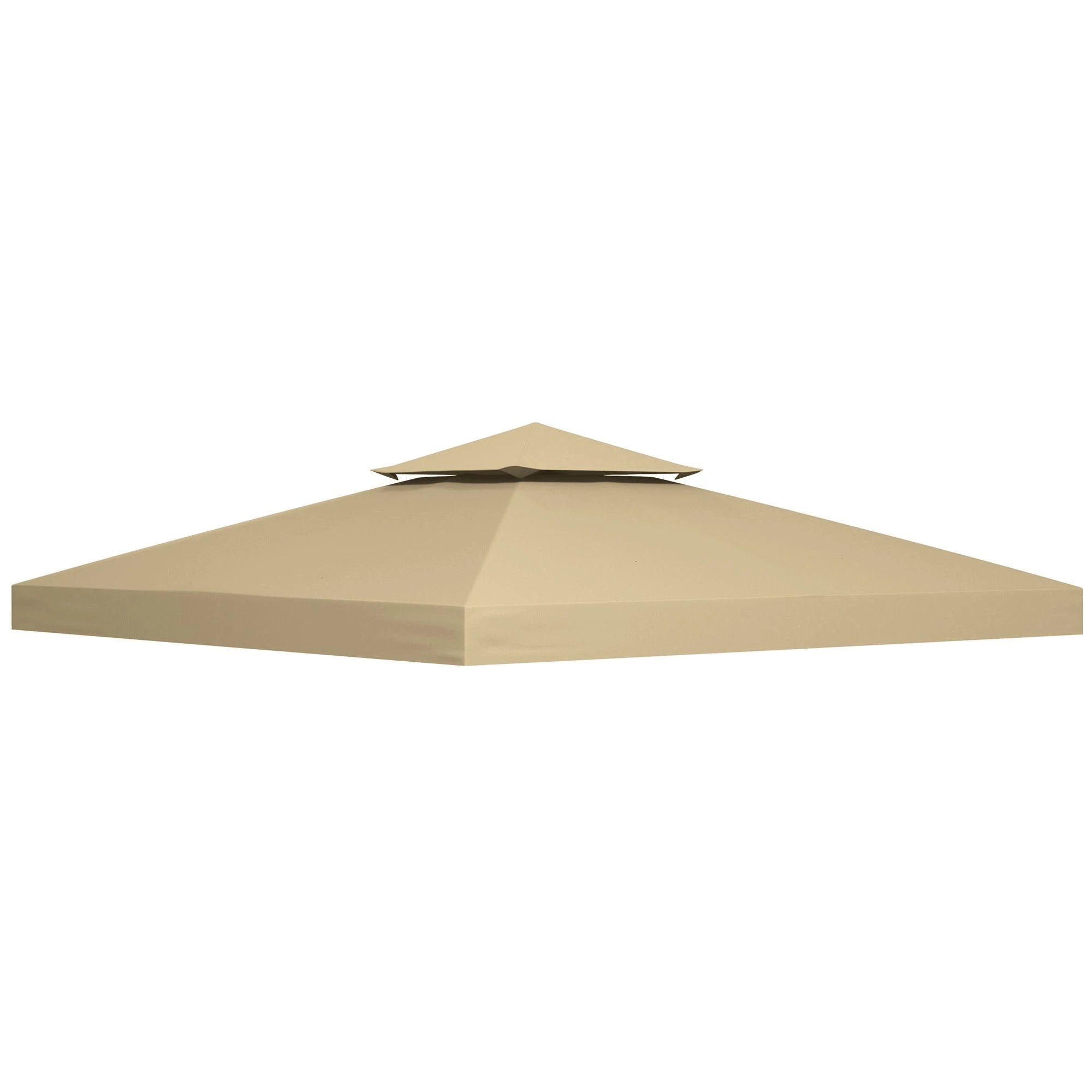Outsunny 3 x 3(m) Gazebo Canopy Roof Top Replacement Cover Spare Part - Gazebos