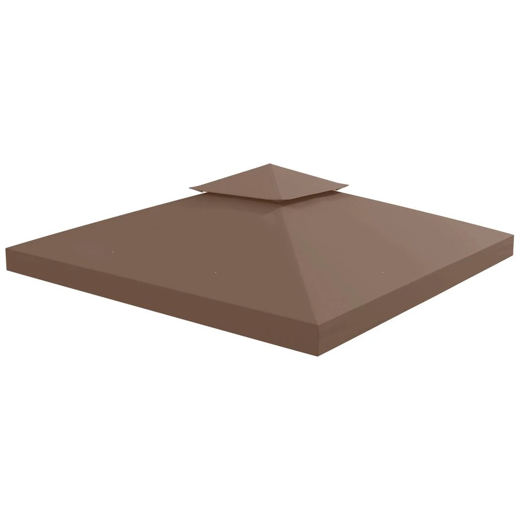 Outsunny 3 x 3(m) Gazebo Canopy Roof Top Replacement Cover Spare Part - Gazebos