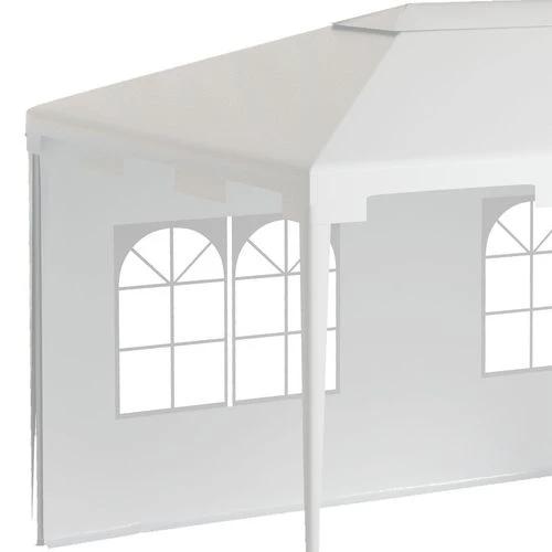 3 x 4 m Garden Gazebo Outdoor Canopy Marquee Party Tent White by Outsunny