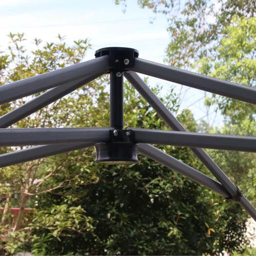 3x3M Pop Up Gazebo, Carry Bag 4 Leg Weight Bags White by Outsunny