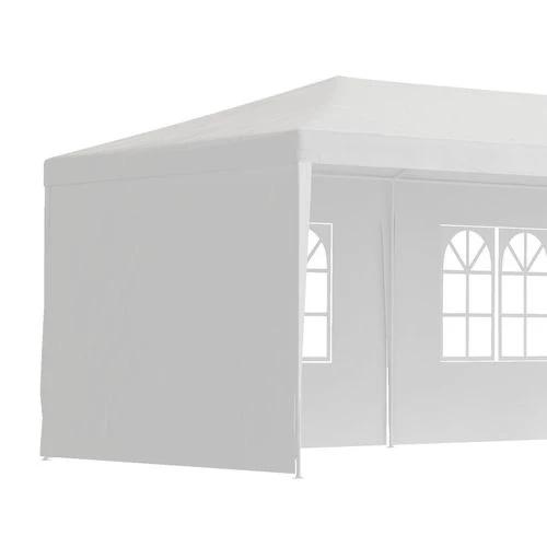 9m x 3m Outdoor Garden Gazebo Wedding Party Tent Canopy Marquee White by Outsunny