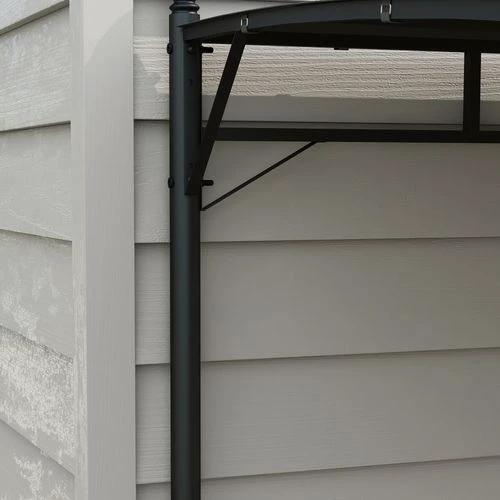 Outsunny Outsunny 3 x 4m Metal Pergola, Outdoor Gazebo UV-Resistant Sun Shade Shelter - Gazebos