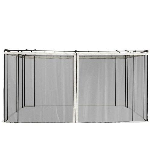 Outsunny 352 x 207cm Universal Replacement Gazebo Mesh Netting Screen Walls by Outsunny
