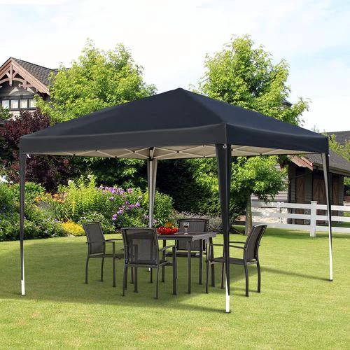 3x3m Garden Pop Up Gazebo Marquee Party Tent Wedding Canopy UV Protection by Outsunny