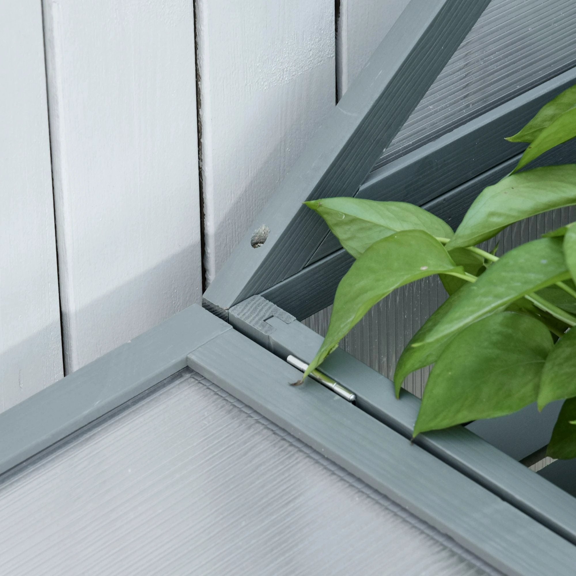 Outsunny Garden Polycarbonate Cold Frame Greenhouse Grow House Flower Vegetable Plants - Greenhouse