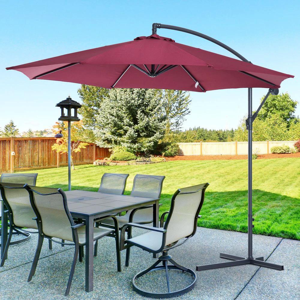 3m Garden Parasol Sun Shade Umbrella by Outsunny