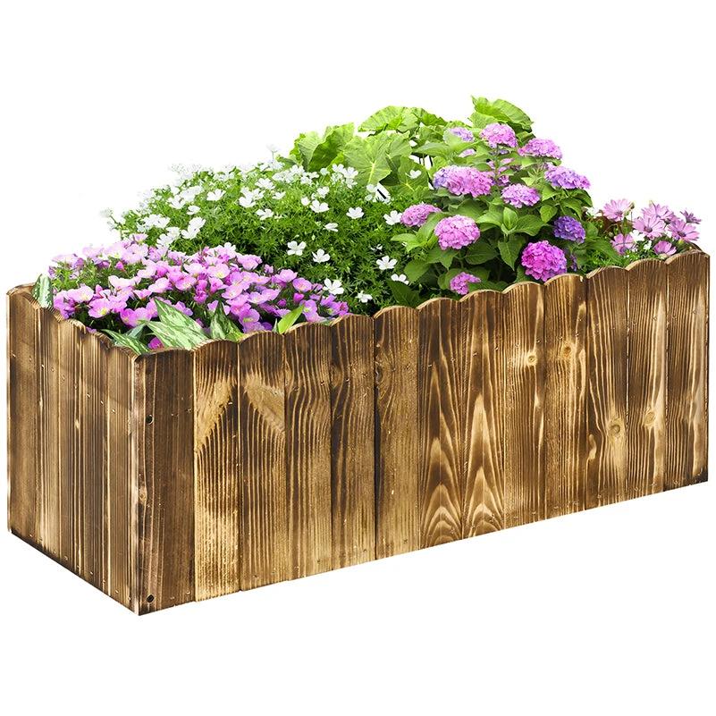 Flower, Vegetable Fir Plant Pot Planter by Outsunny
