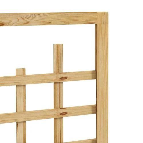 Outsunny Outsunny Wooden Trellis Planter, Raised Garden Bed with Wheels and Bed Liner - Raised Beds