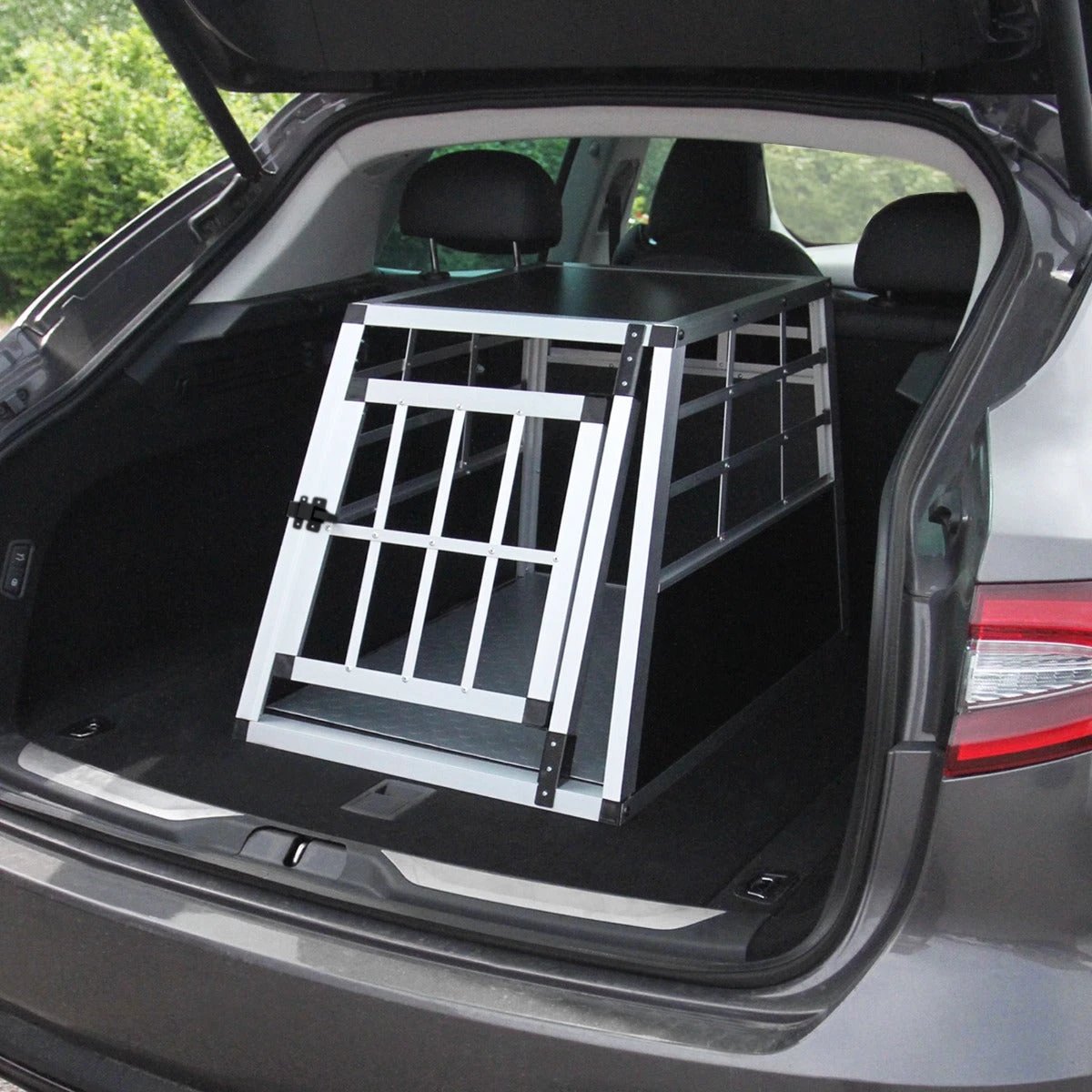 Monster Shop Car Dog Pet Crate - Small Single Door -