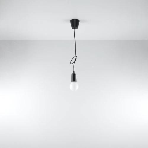 Sollux Lighting Pendant lamp PVC Diego modern Design E27 - Pendant Lights
