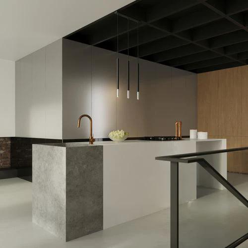 Pendant lamp steel Mozaica modern Design G9 by Sollux Lighting