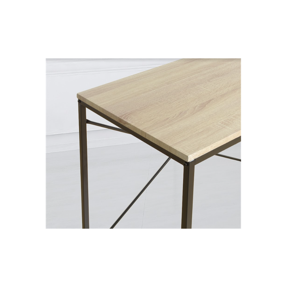 Tavolo Home Study Desk with Both Side Shelf- TAVOLO - Desks Desk