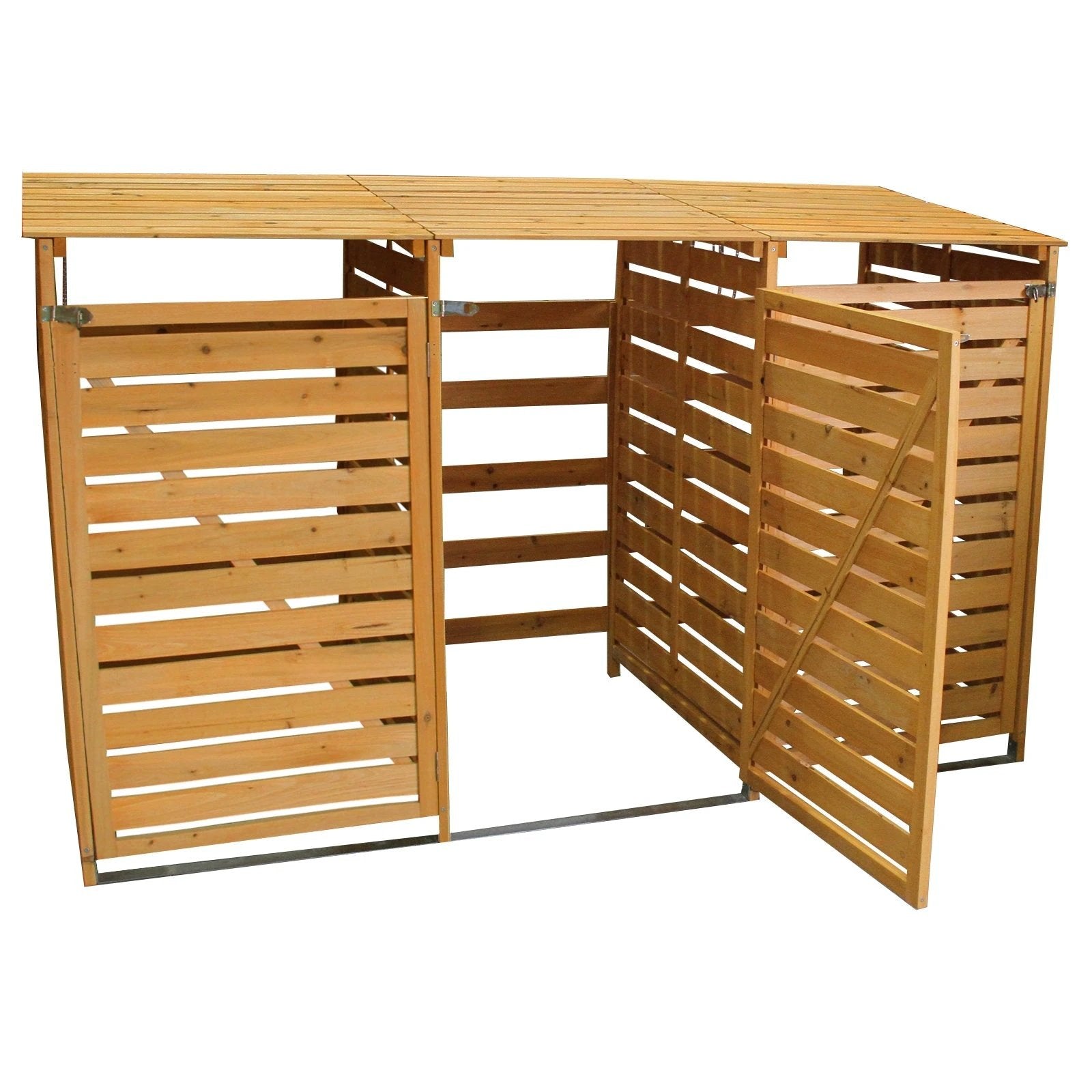 Triple Wheelie Bin Storage by Monster Shop