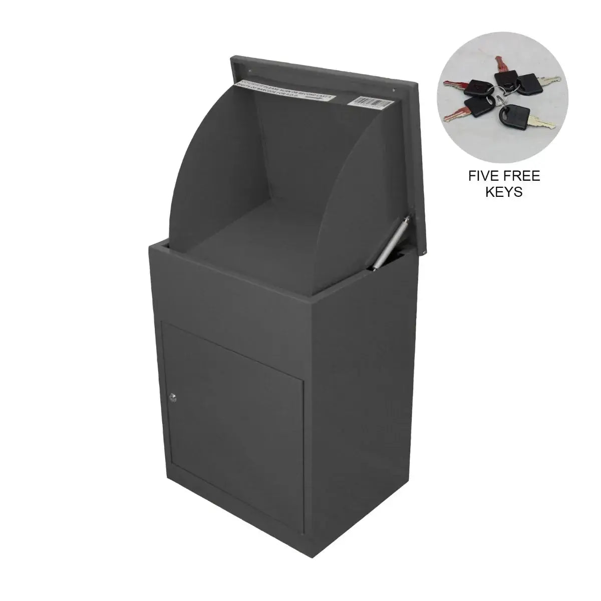 Monster Shop Grey Parcel Post Box -