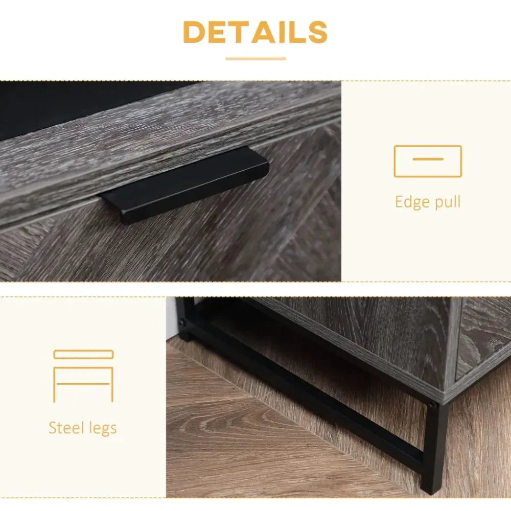 Nightstand, Bedside Table with Drawer and Shelf End Table Living Room, Bedroom by Unbranded