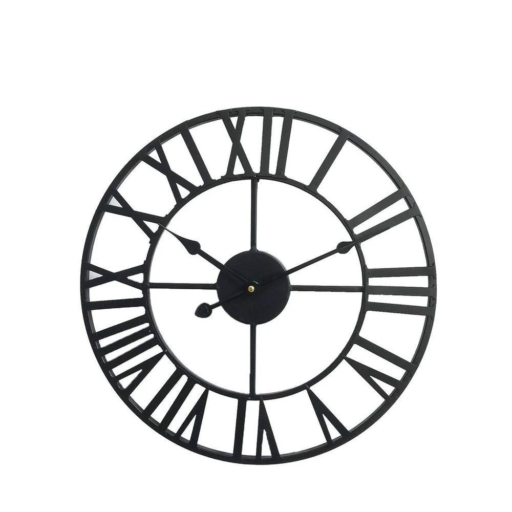 78cm Roman Metal Clock by Unbranded