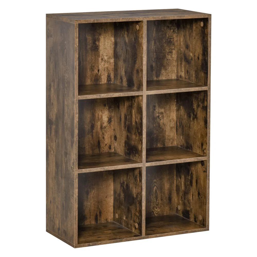 Cubic Cabinet Bookcase Storage Shelves Display for Study, Home, Office by Unbranded