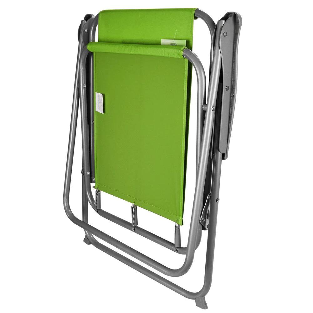 Spring Beach Chair GREEN AS-57150 AS-44037 - Folding Chairs