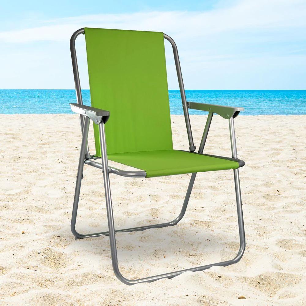 Spring Beach Chair GREEN AS-57150 AS-44037 - Folding Chairs
