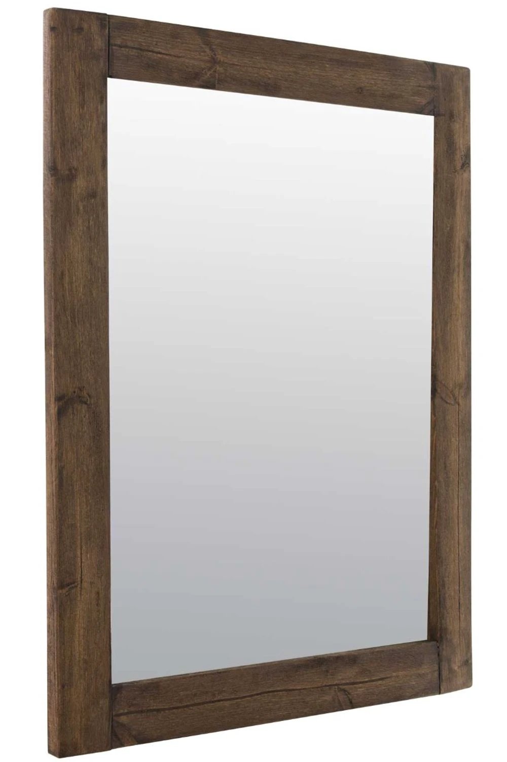 Farmhouse Natural Wood Mirror