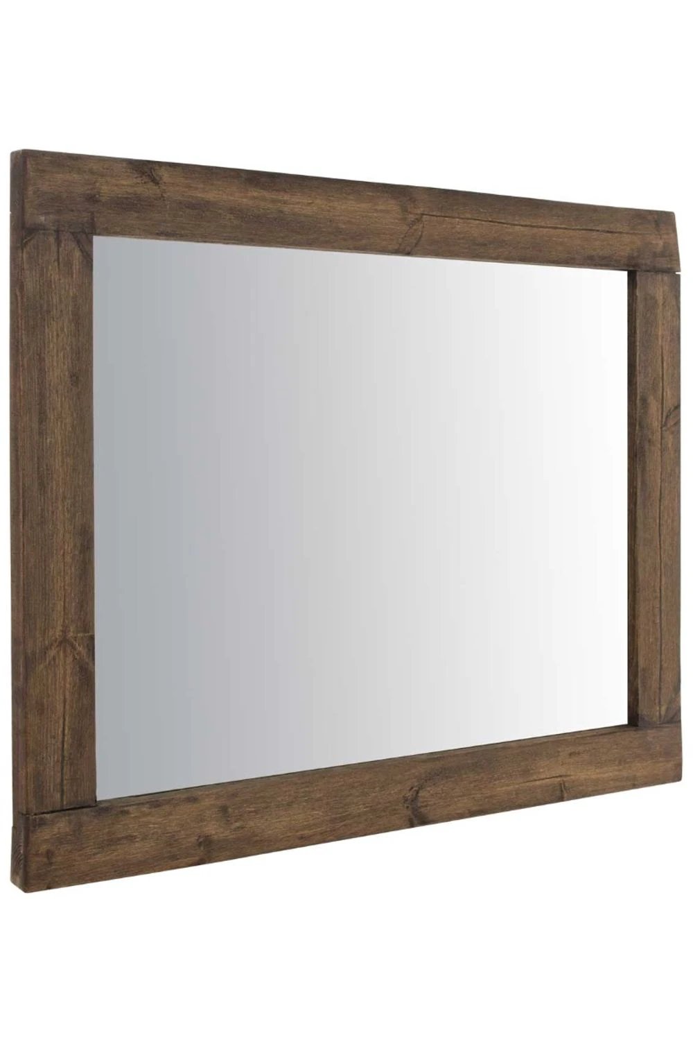 Farmhouse Natural Wood Mirror