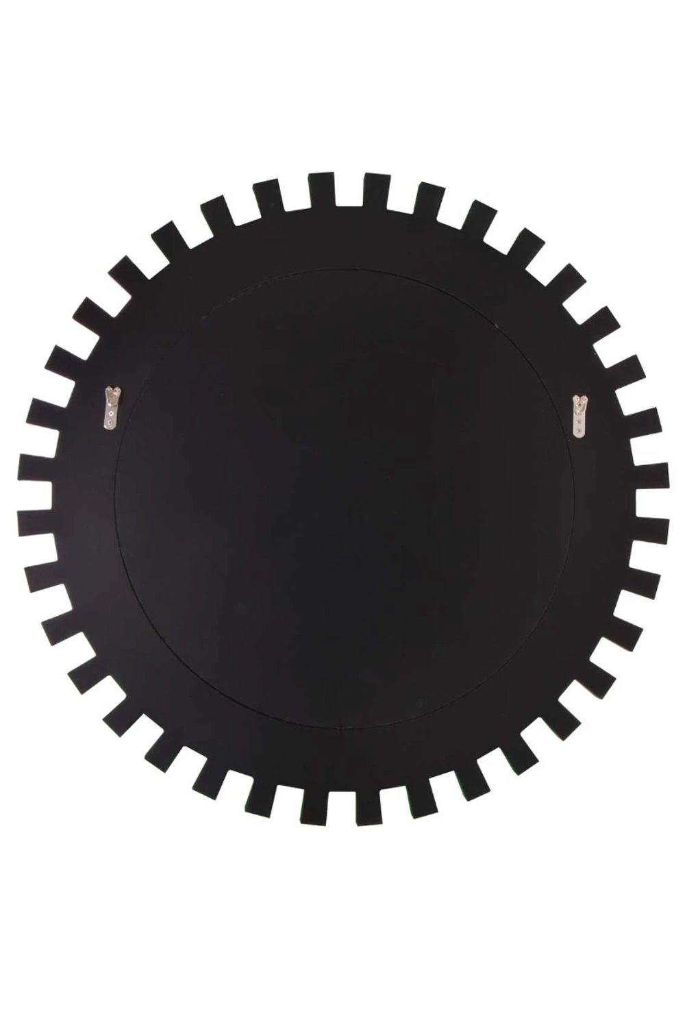 Starburst All Glass Stylised Round Mirror